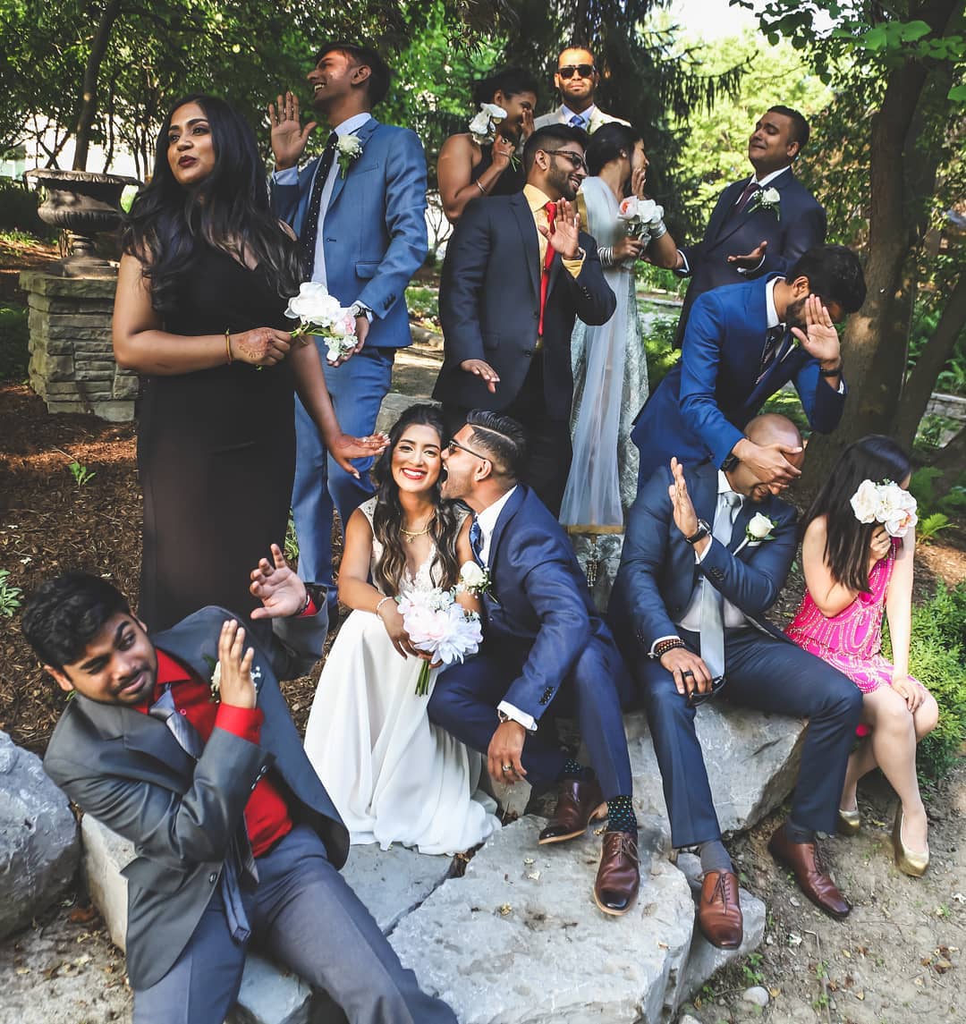 Wedding Bridal Party Fun